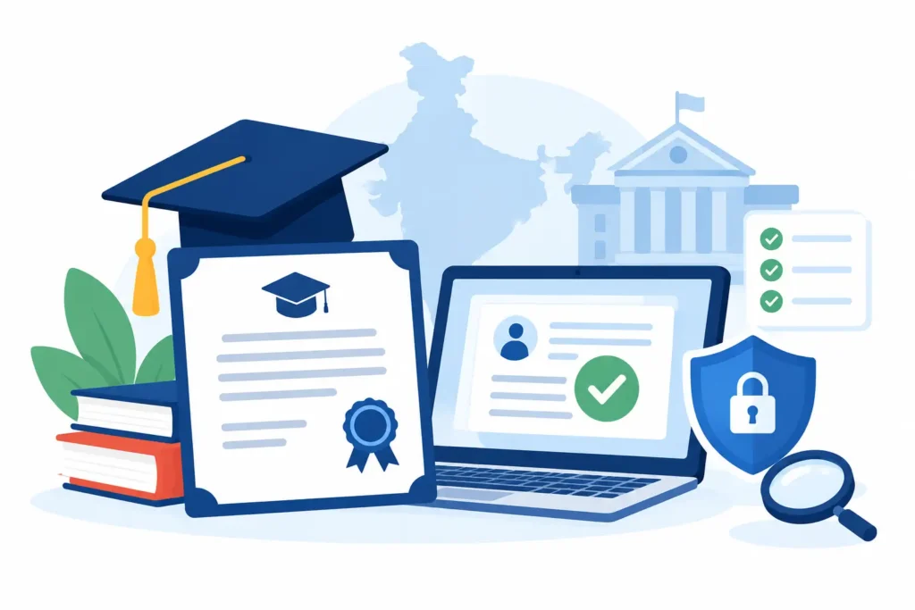 Best online degree verification services india